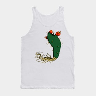 Flowering Cactus Tank Top